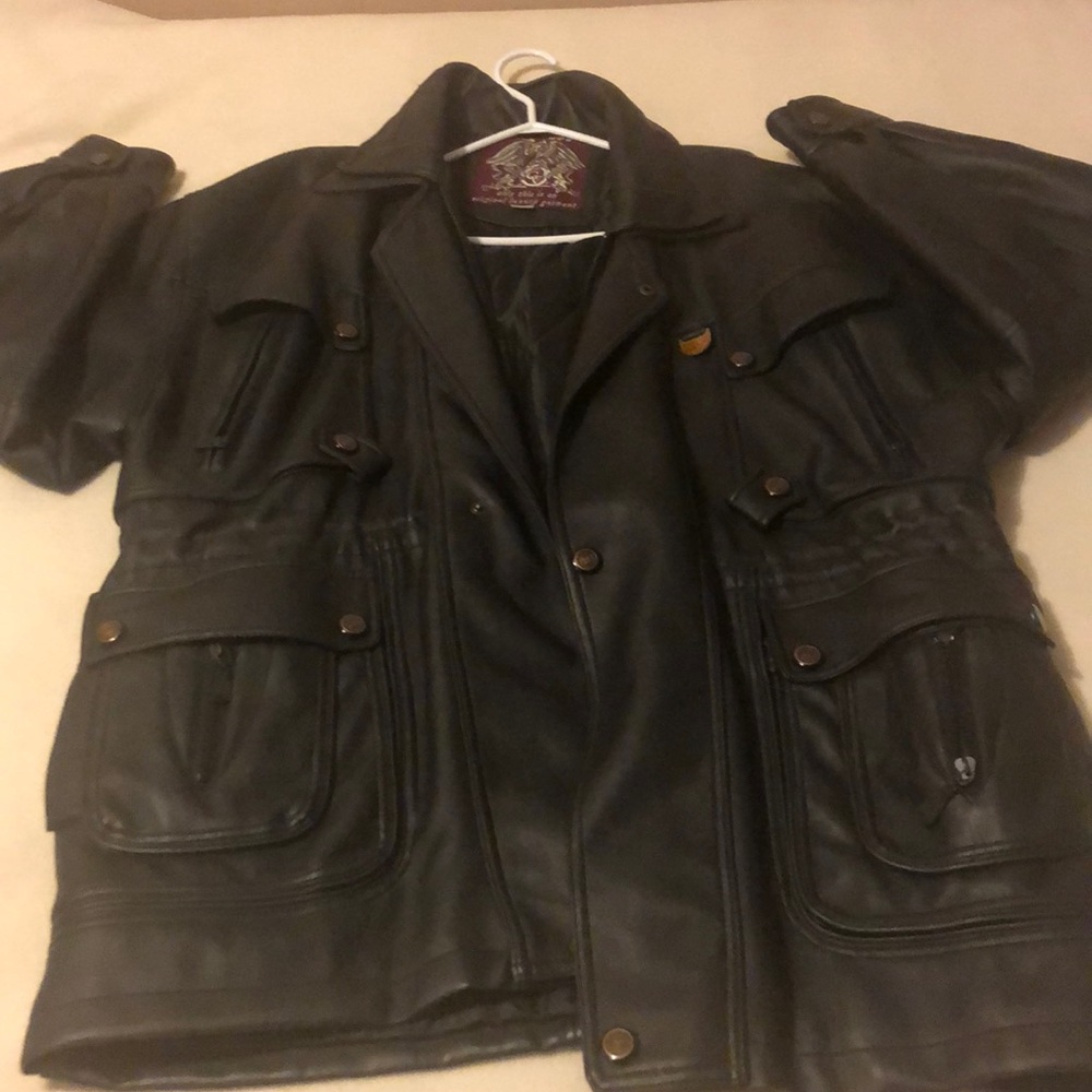 Real Genuine leather jacket from Italy for men